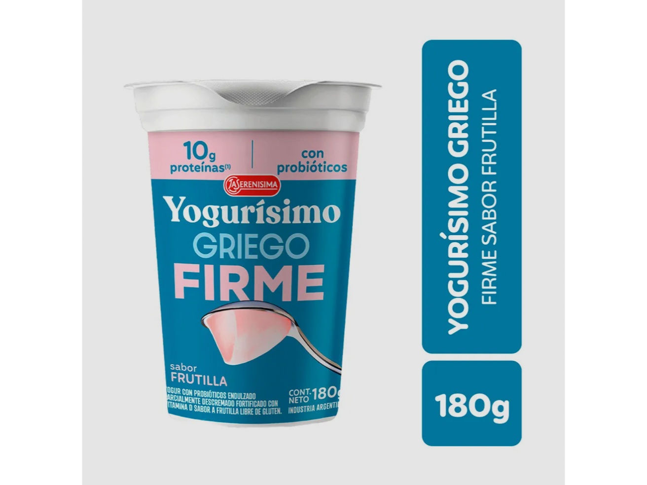 Yogurisimo Griego Firme sabaor Frutilla 180G