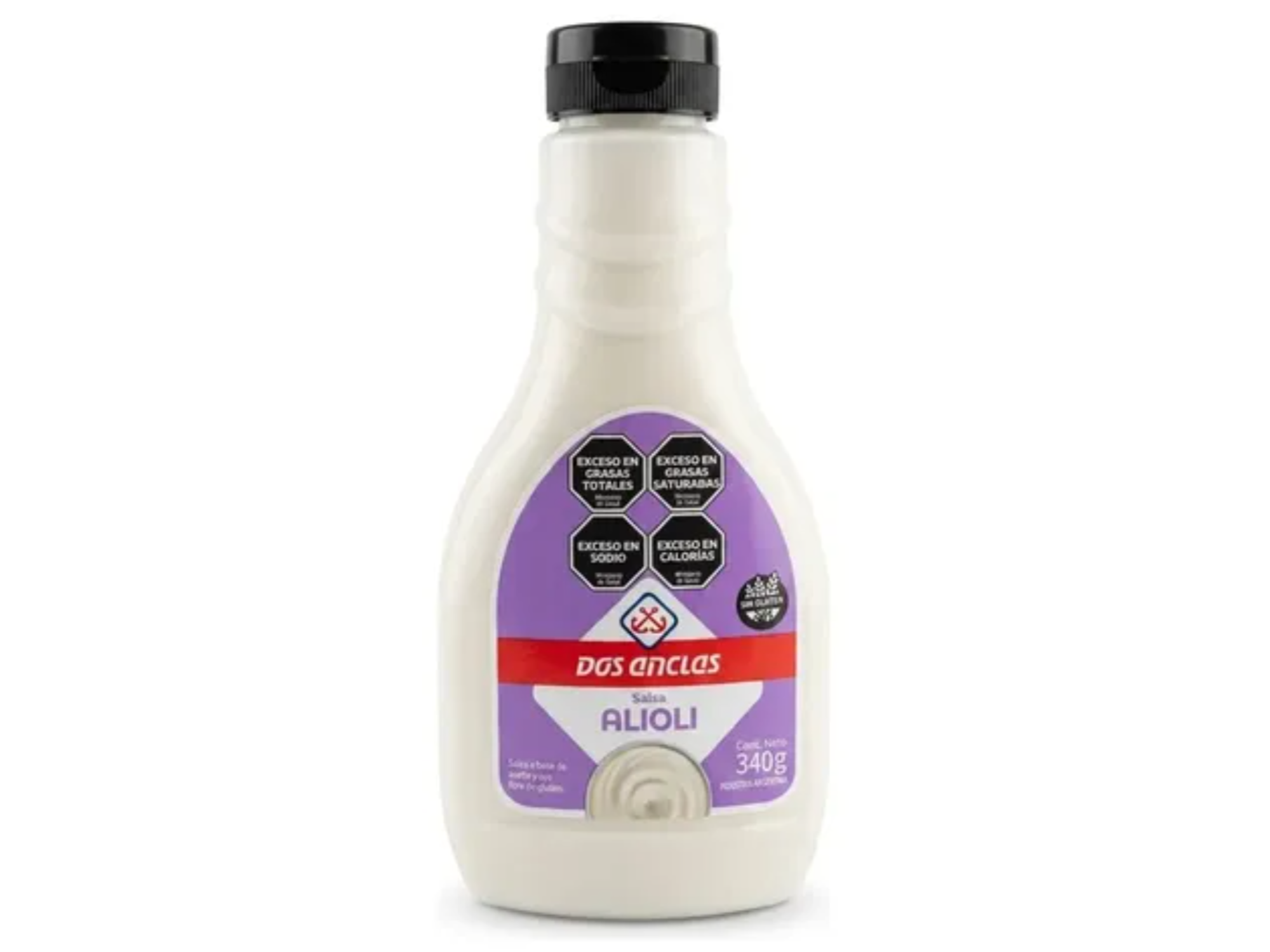 Salsa Alioli Dos Anclas Sin Gluten 340g
