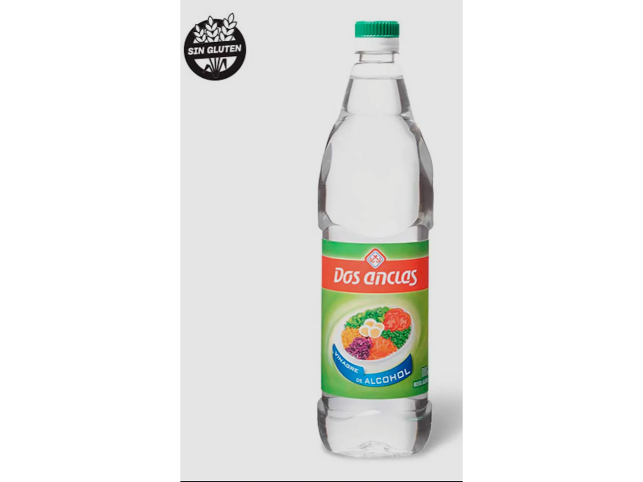 Vinagre de alcohol Dos Anclas Sin Gluten