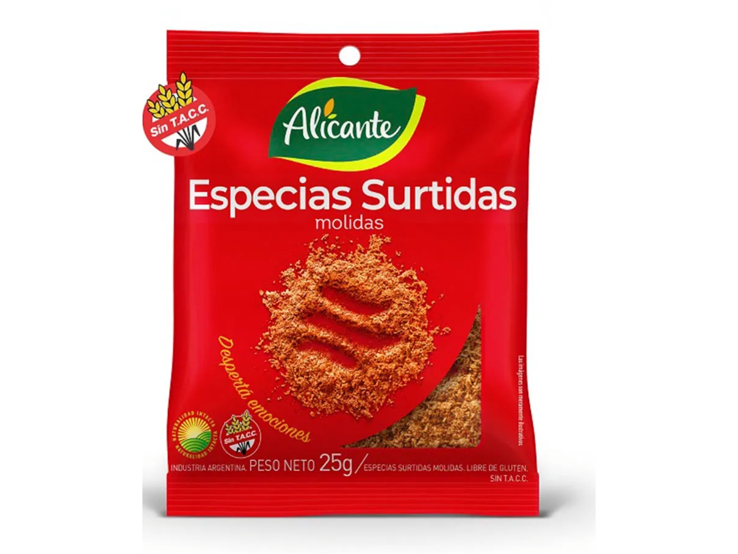 Especias Surtidas Molida 25G Sin Gluten
