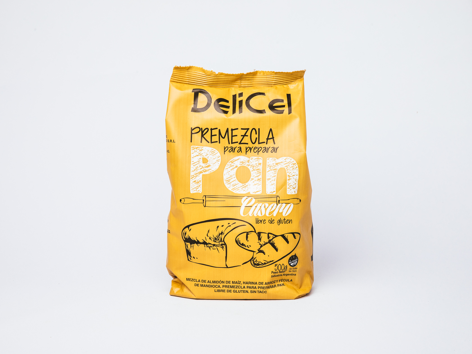 Premezcla Delicel SIN TACC - Pan 500 grs
