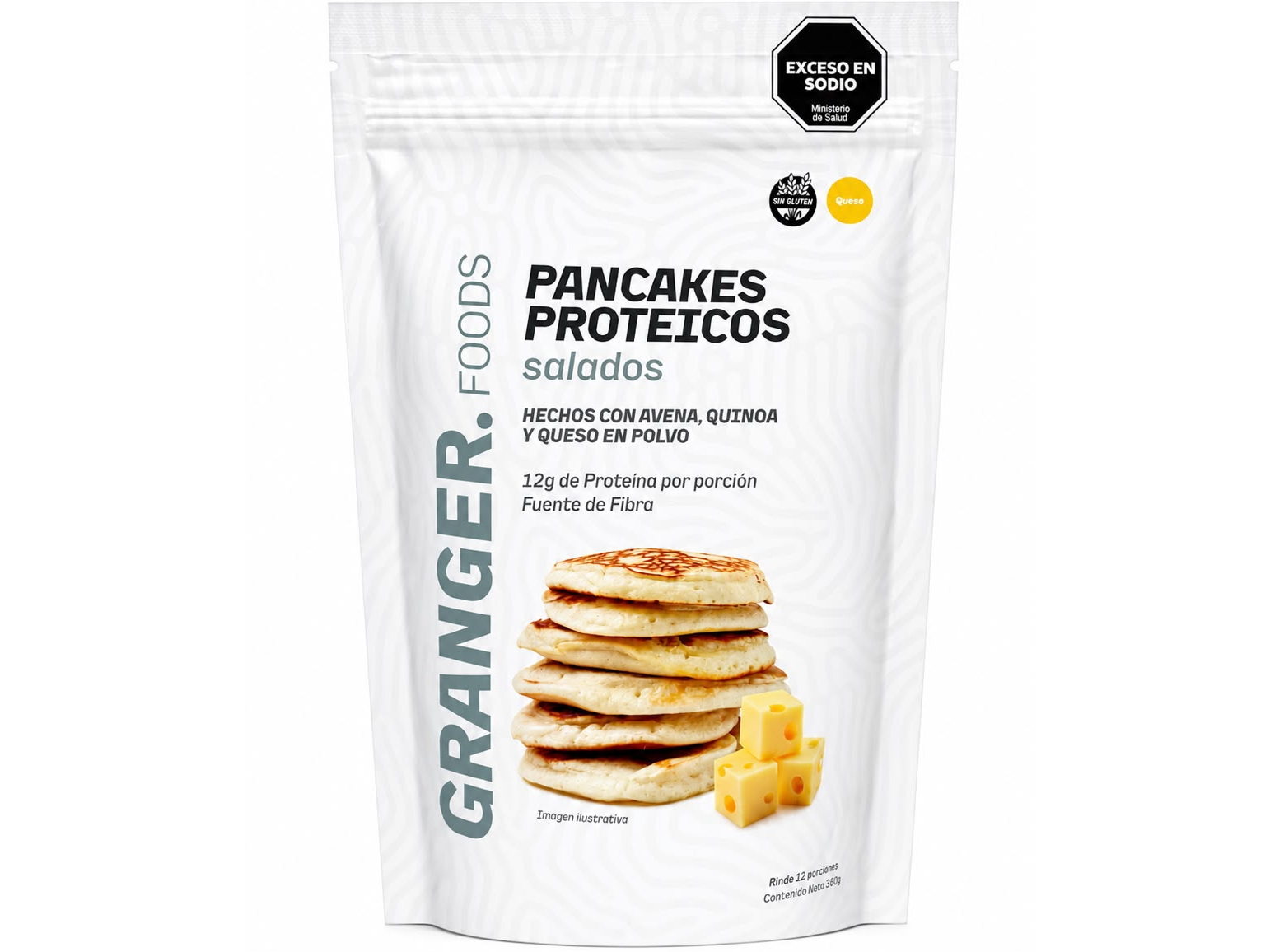 Pancakes Proteicos "Granger" 300grs - QUESO
