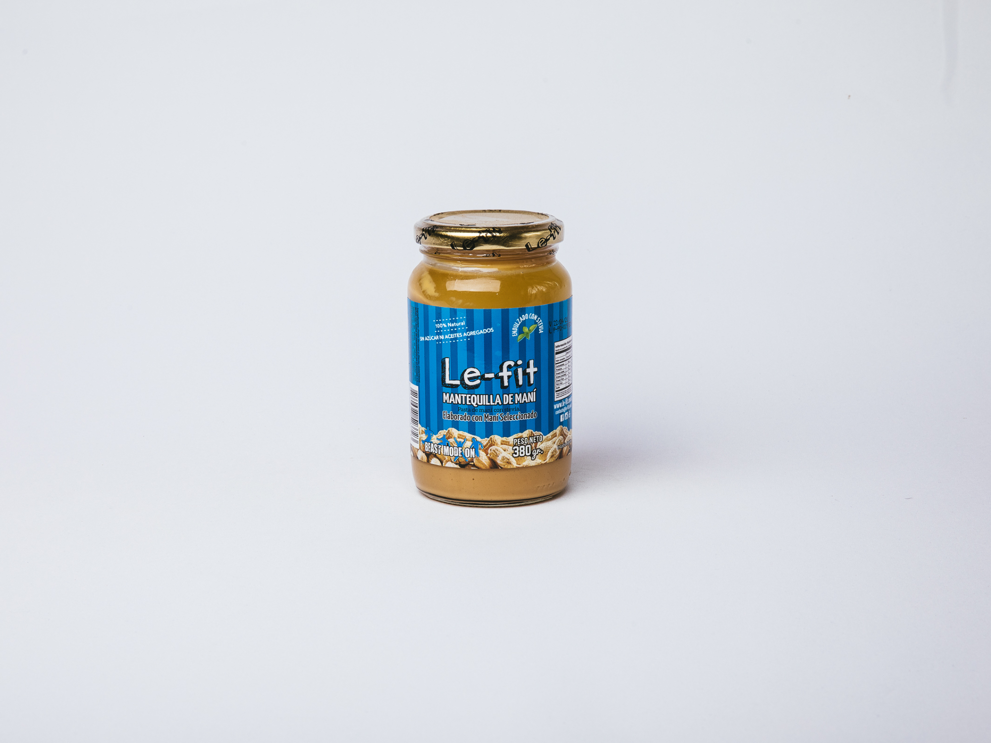 Mantequilla de mani "LeFit" 380 grs Tradicional