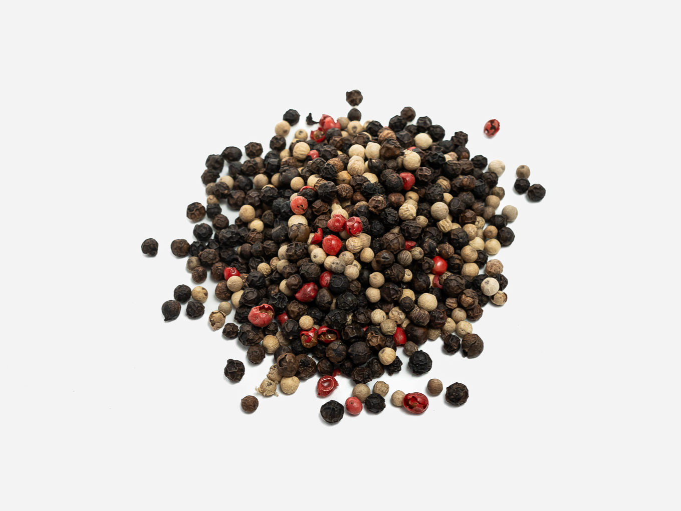 Mix de pimientas en grano (Negra, blanca y roja)