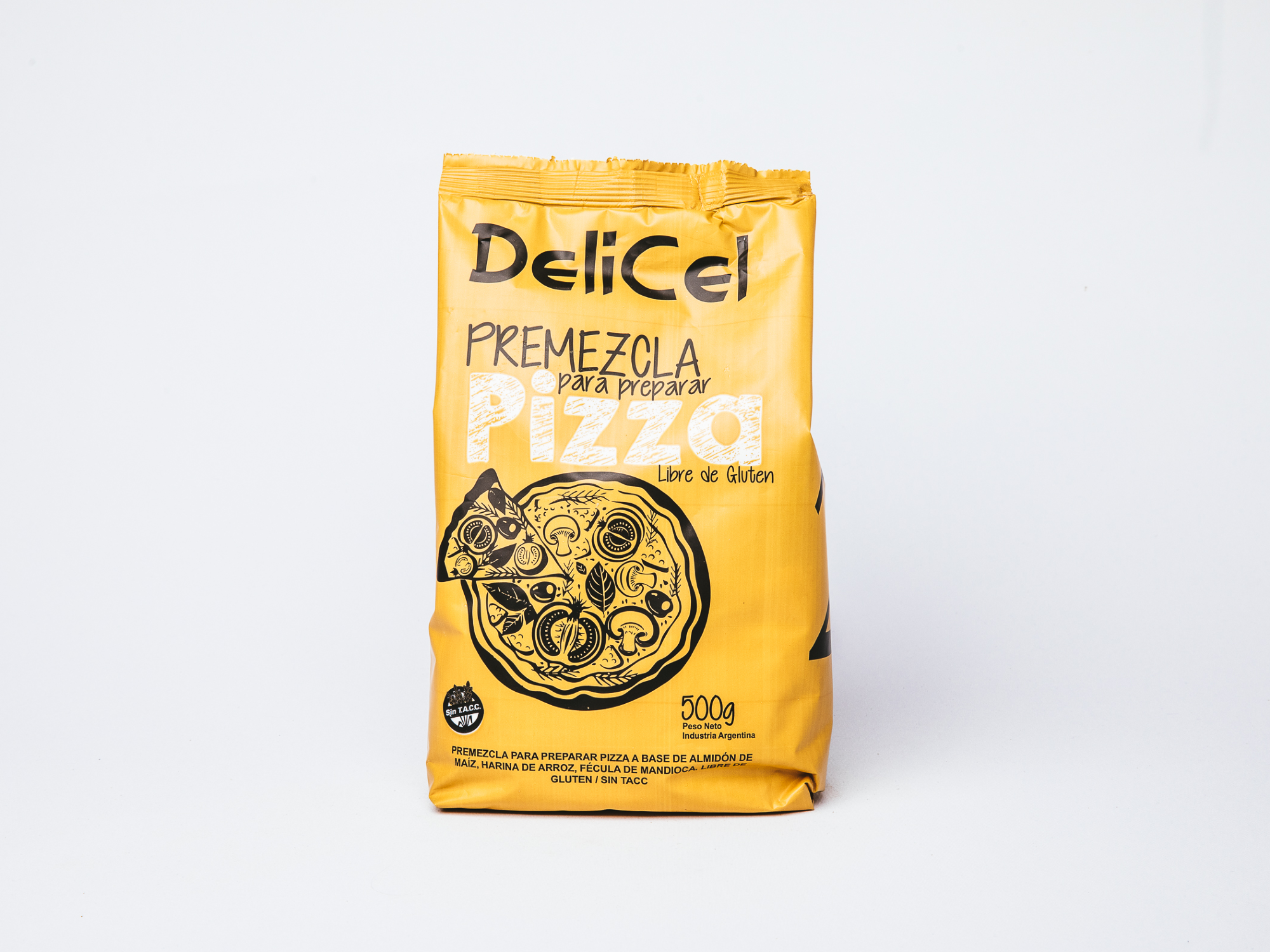 Premezcla Delicel SIN TACC - Pizza 500 grs