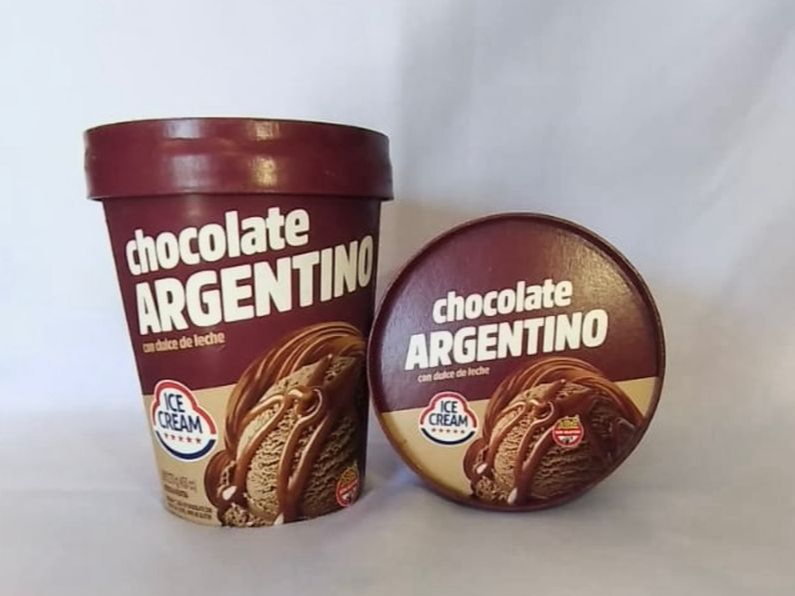 Helado de Chocolate Argentino