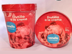 Helado de Frutilla a la Crema