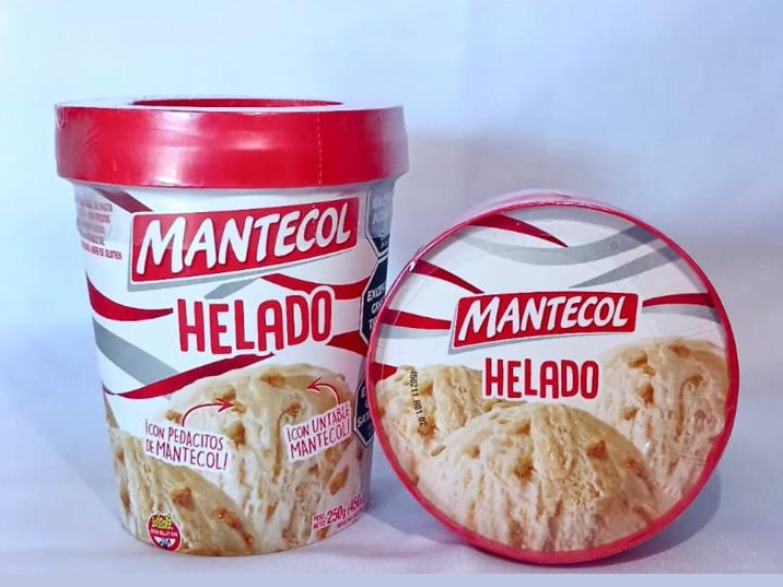 Helado de Mantecol