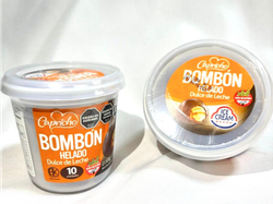 Bombones helados de Dulce de Leche