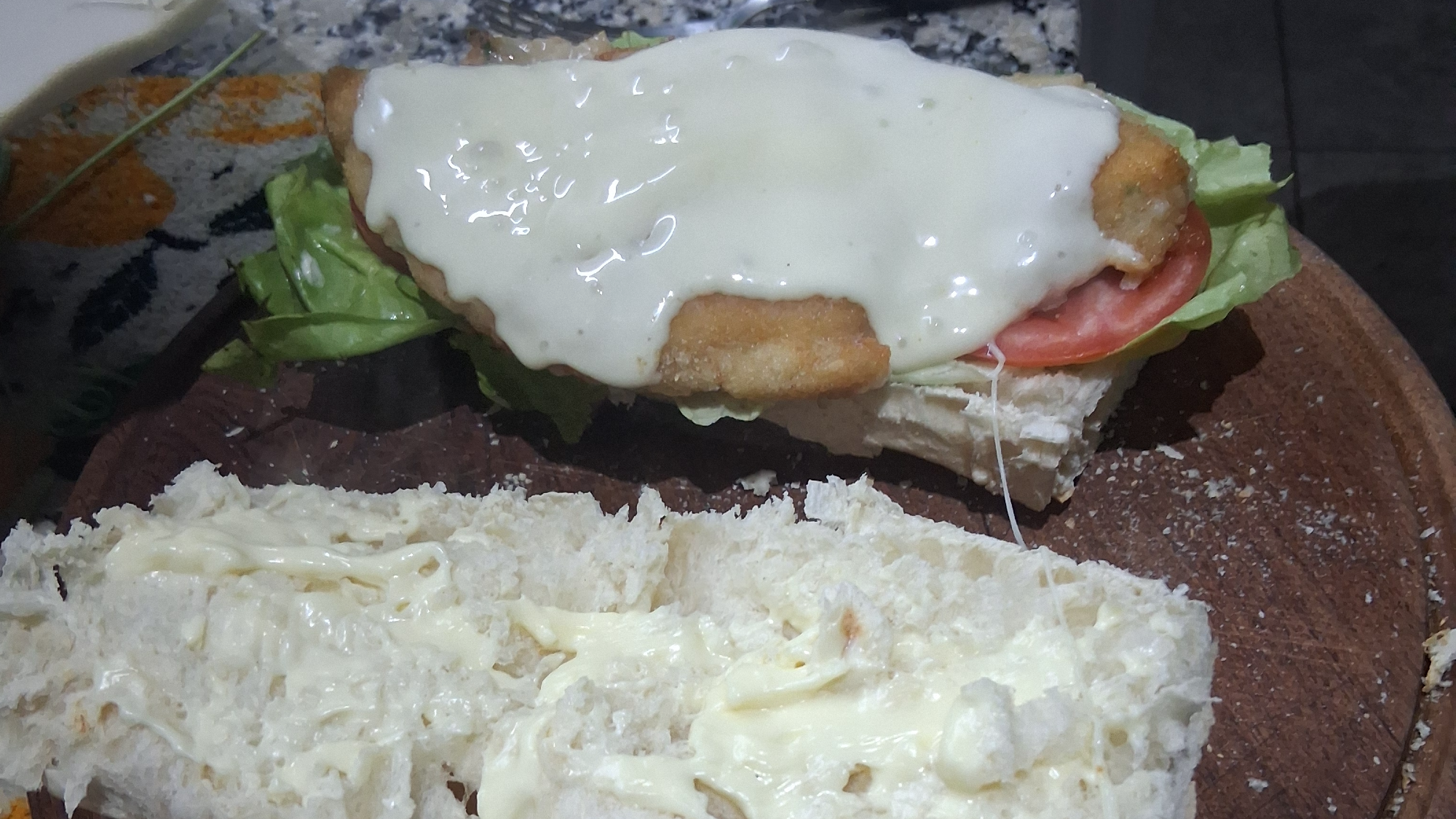 SANDWICH DE MILANESA DE CARNE