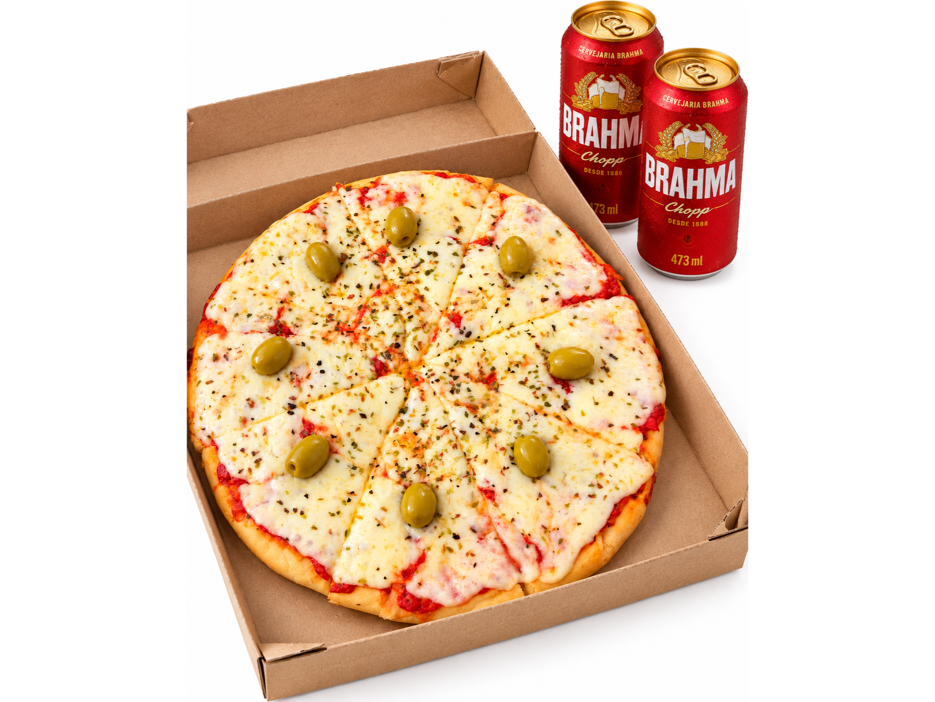 Muzza + 2 birritas