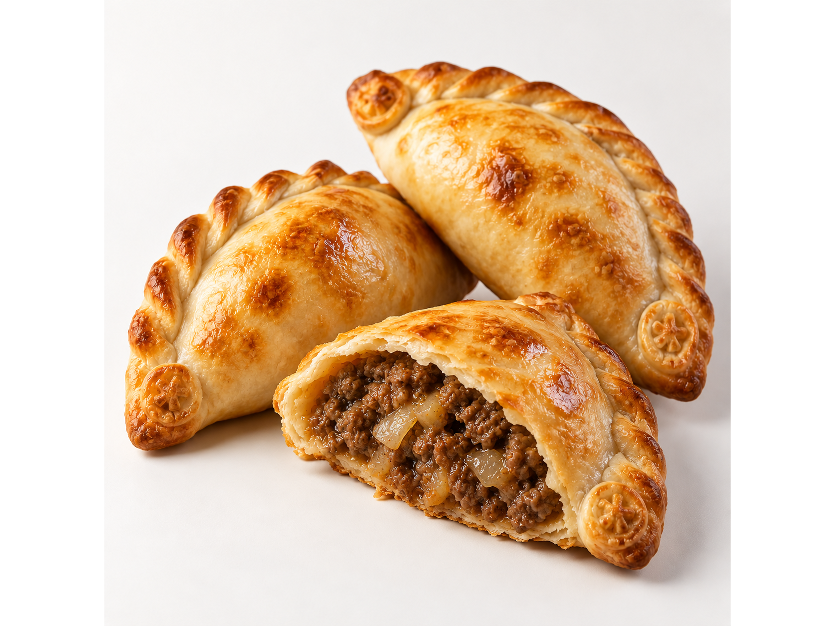 Empanada de carne dulce