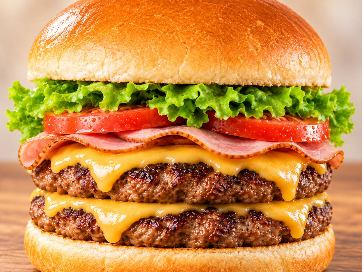 Hamburguesa doble especial