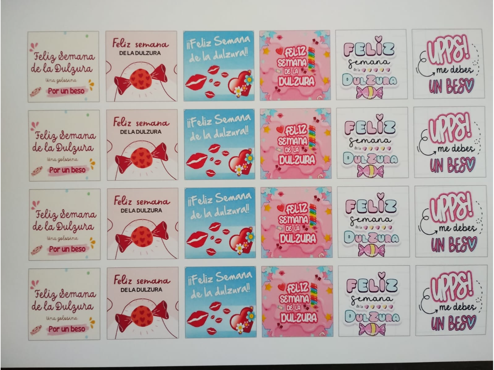 PAPEL FOTOGRAFICO ADHESIVO A4 IMPRESO PERSONALIZADO