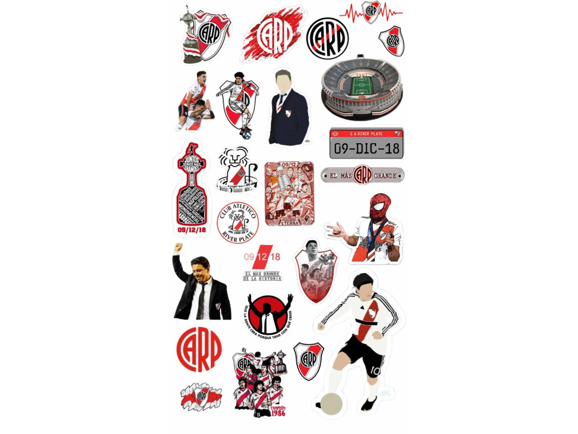 RIVER MEDIANOS SURTIDOS (COPA Y LATIDO) COD.365