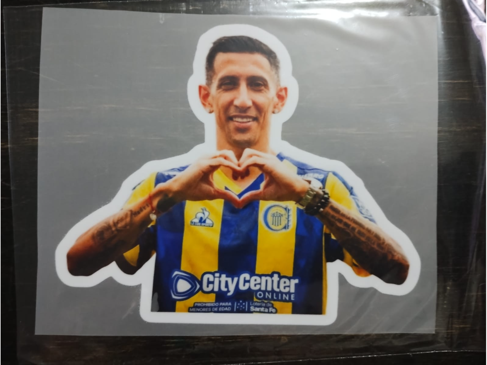 DI MARIA CORAZON 12CM X 10CM