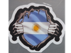 MANOS ABREN PECHO CON BANDERA 18CM X 16CM