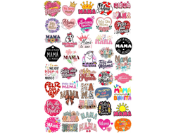 20X28CM DIA DE LA MADRE CHICOS (MAS DE 40 STICKERS) COD. G62