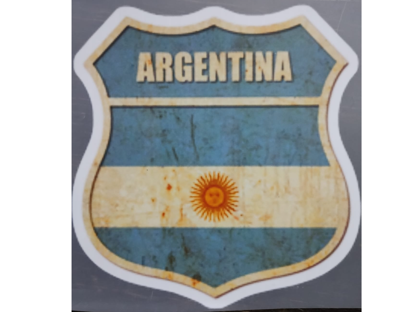 ESCUDO ARGENTINA 18CM X 19CM