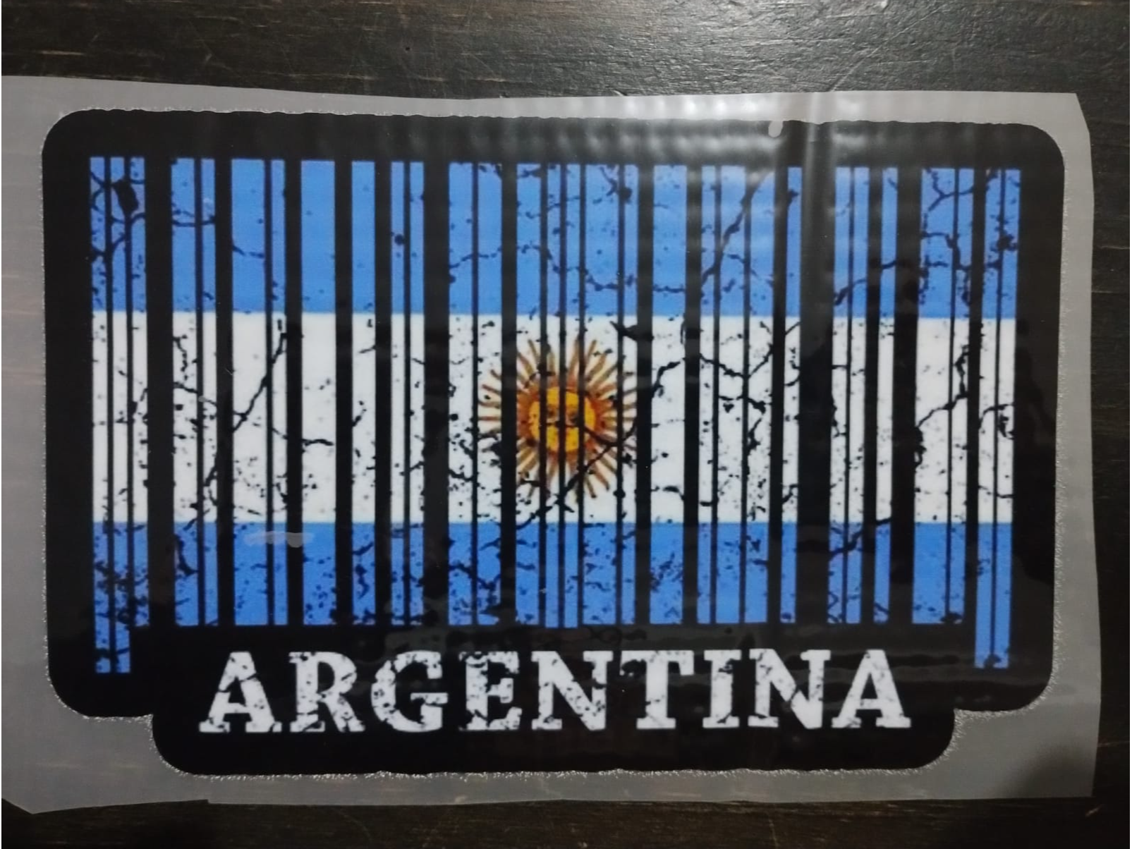CODIGO DE BARRA ARGENTINA 19,5CM X 13CM