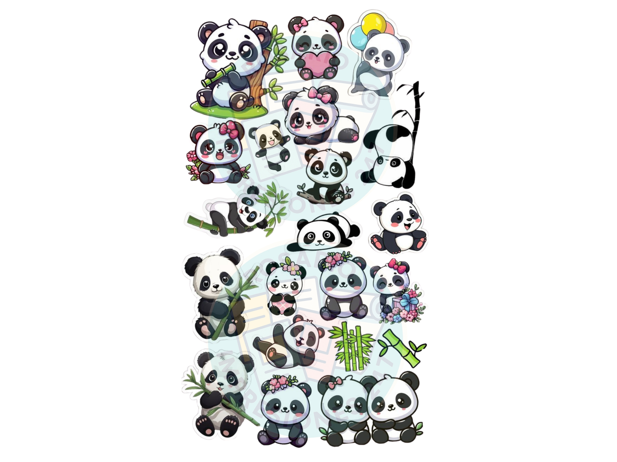 OSITOS PANDAS MEDIANOS Y MINIS COD.174