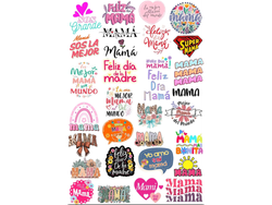 20X28CM DIA DE LA MADRE EN DISTINTAS MEDIDAS (MAS DE 28 STICKERS) COD. G105