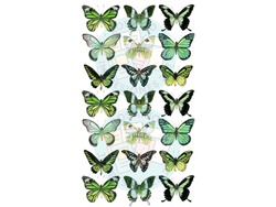 MARIPOSAS VERDES SURTIDAS COD.125