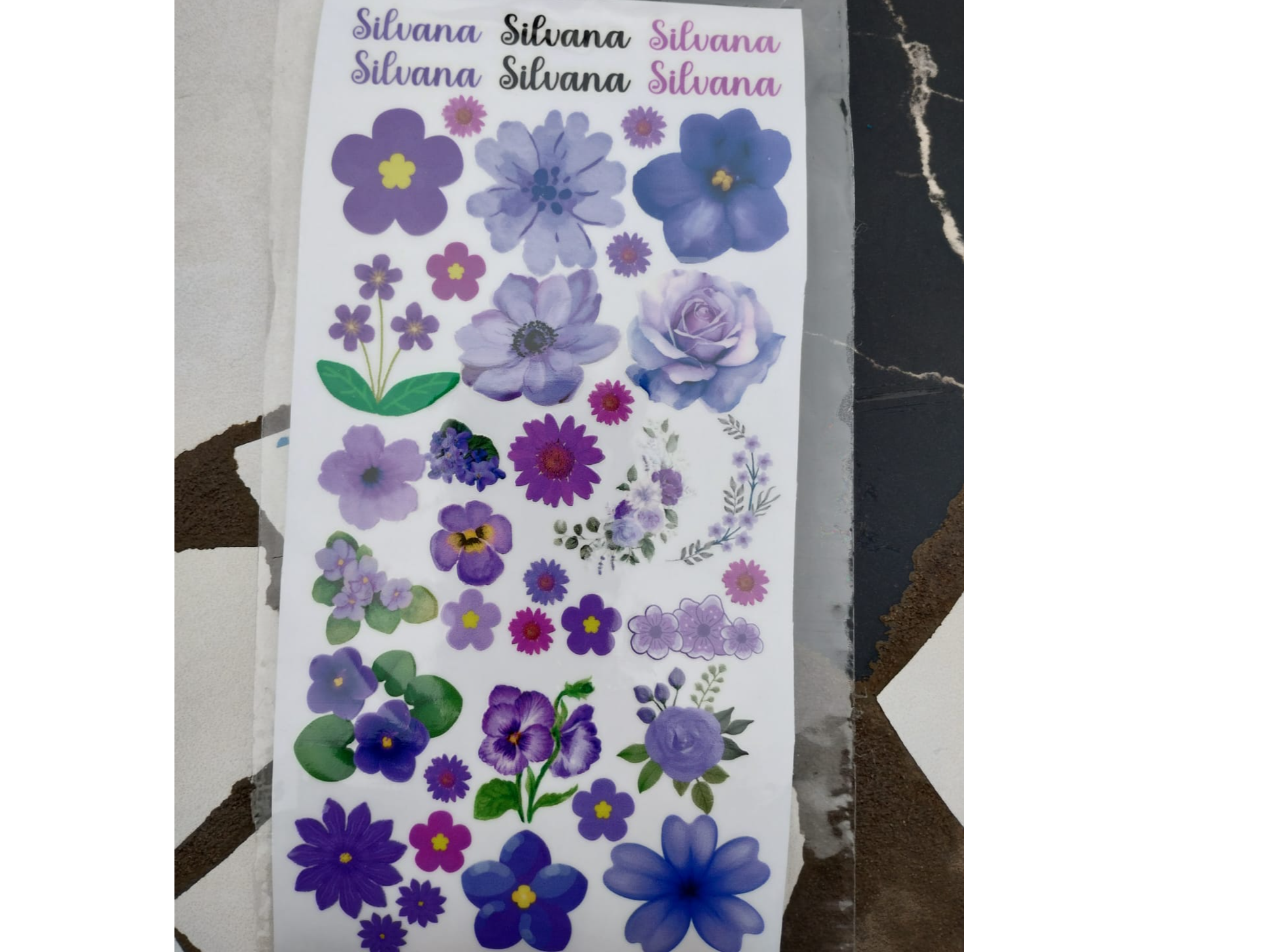 PLANCHA 11x20 cm.  STICKERS DTF - VINILO PERSONALIZADA