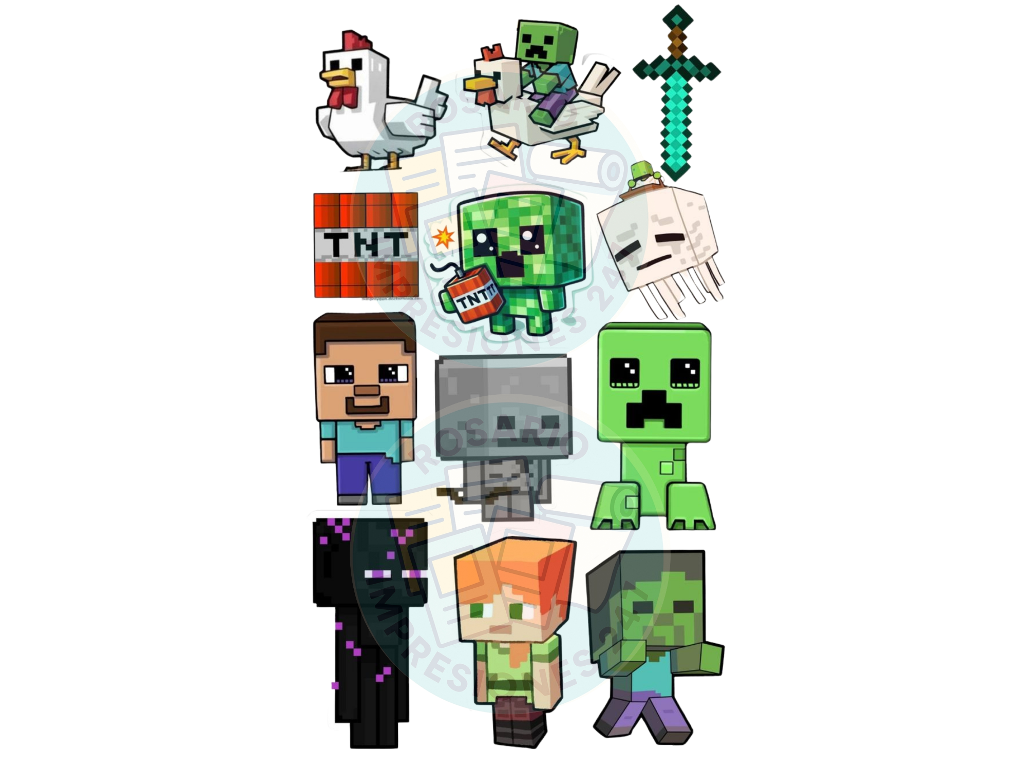 MINECRAFT PERSONAJES COD.157