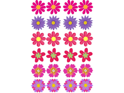 20X28CM FLORES SURTIDAS X24 COD. G13
