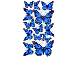 MARIPOSAS AZUL FRANCIA COD.145