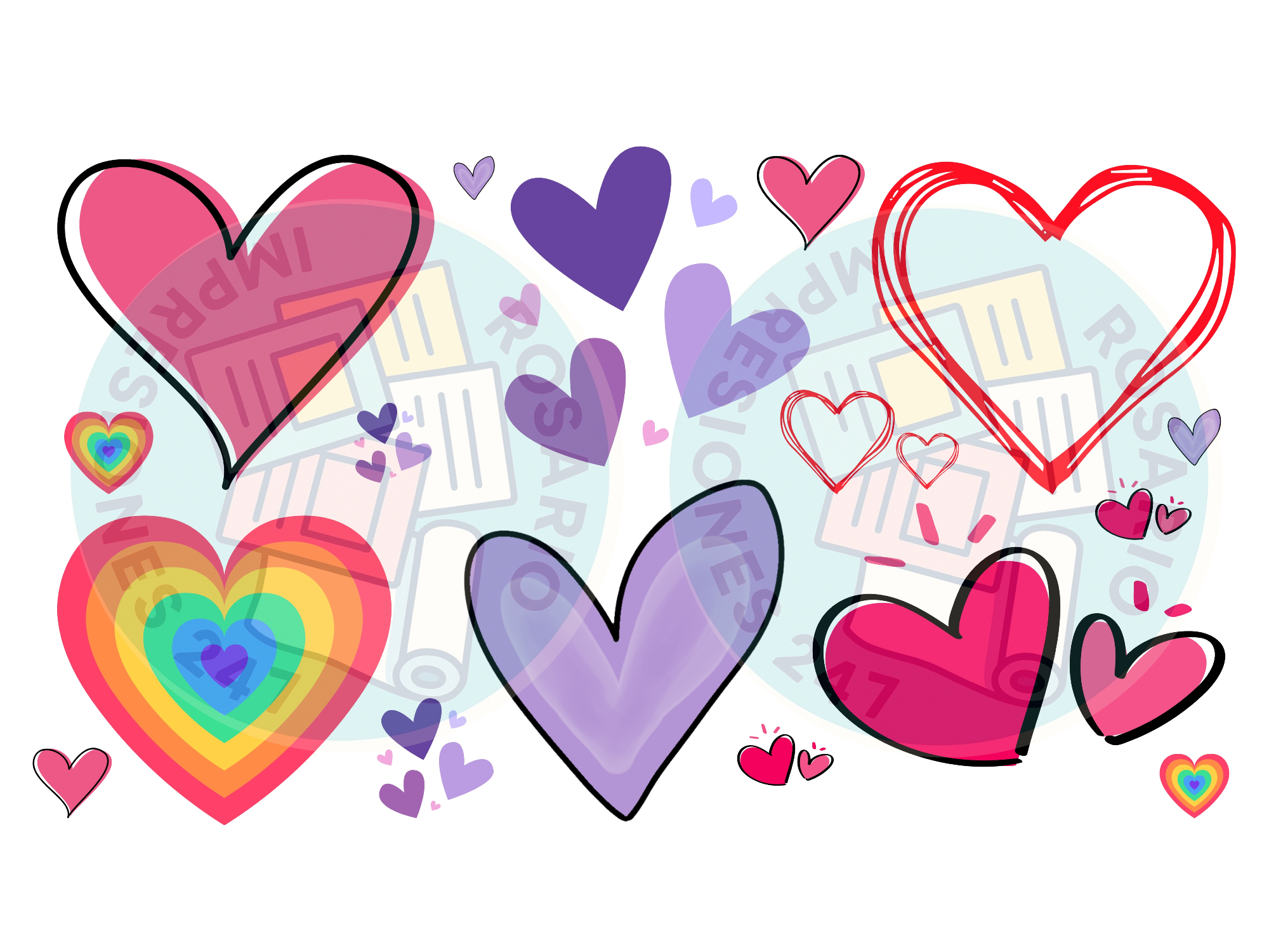 CORAZONES VARIADOS COD.03