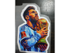 MESSI CON COPA DEL MUNDO 14,5CM X 21,5CM