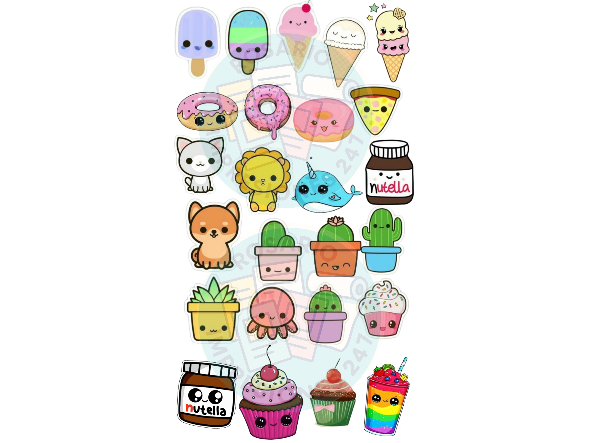 MIX DULCES, MACETAS Y ANIMALES COD.117