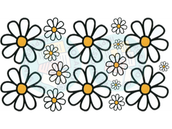 MARGARITAS BLANCAS GRANDES COD.44