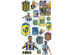 ROSARIO CENTRAL - ESCUDOS Y DI MARIA COD.226