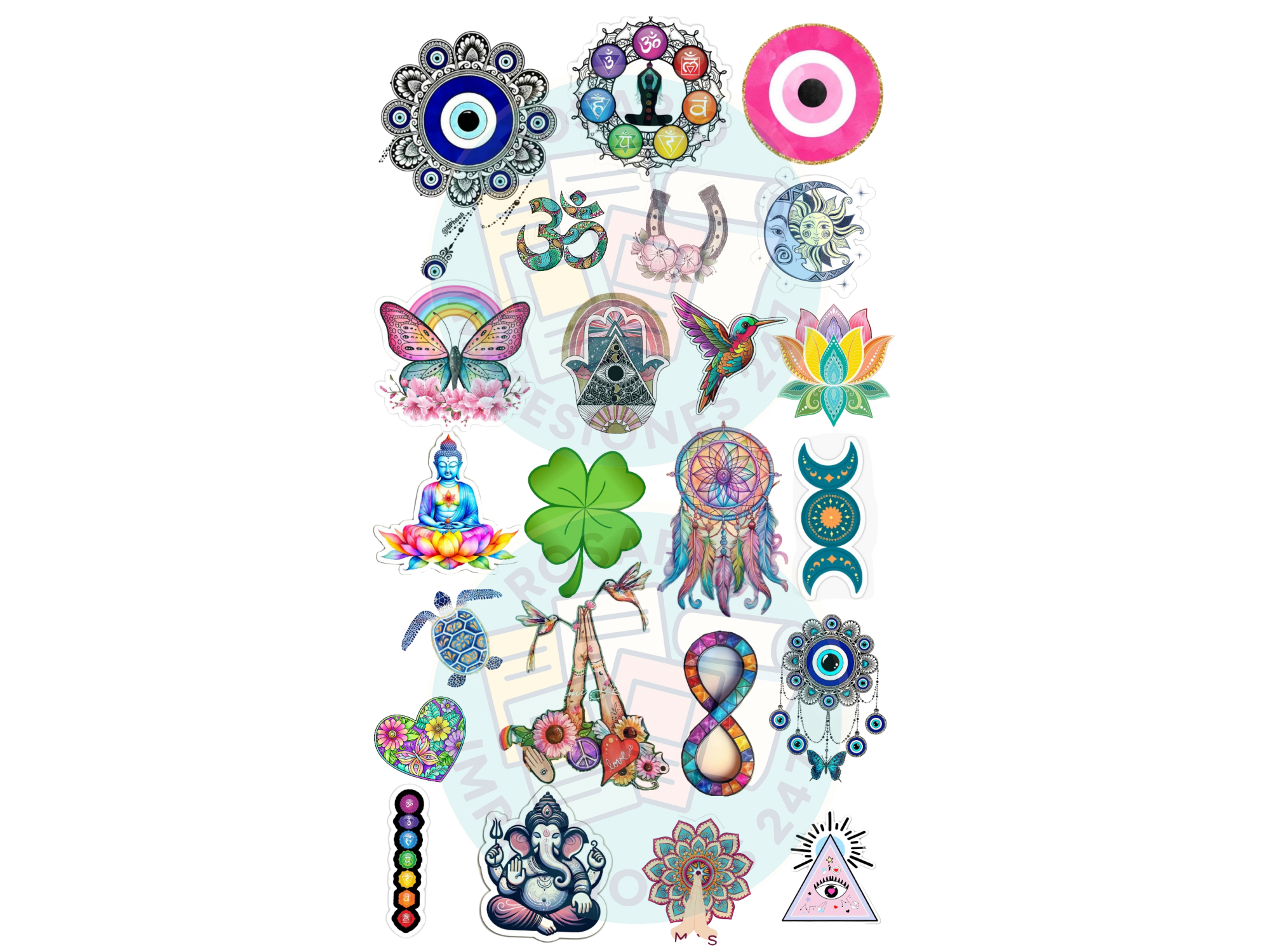 CHACRAS, OJO TURCO Y MAS COD.254