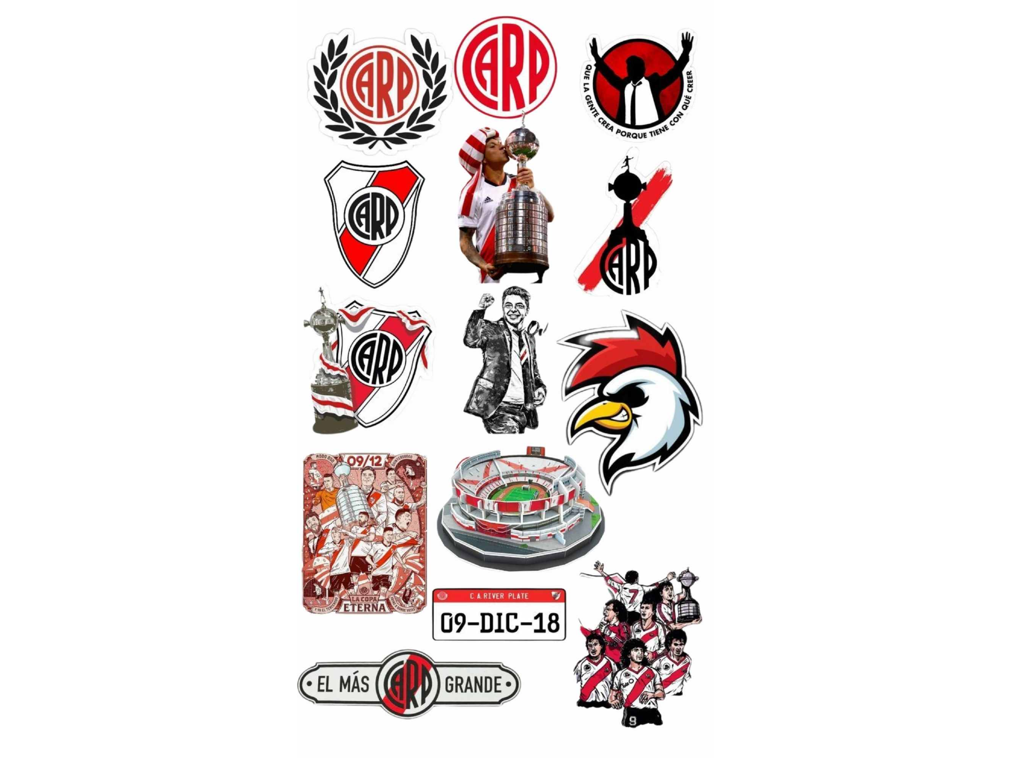 RIVER MEDIANOS SURTIDOS (HOJAS Y BRAZOS) COD.364