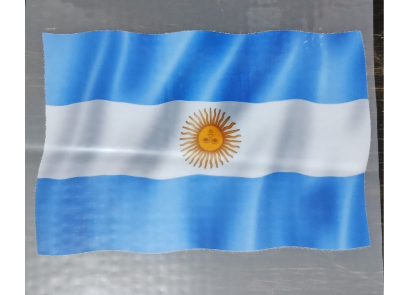 BANDERA ARGENTINA  16,5CM X 11CM