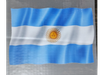 BANDERA ARGENTINA 16,5CM X 11CM