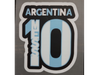 N10 MESSI 14,5CM X 17CM