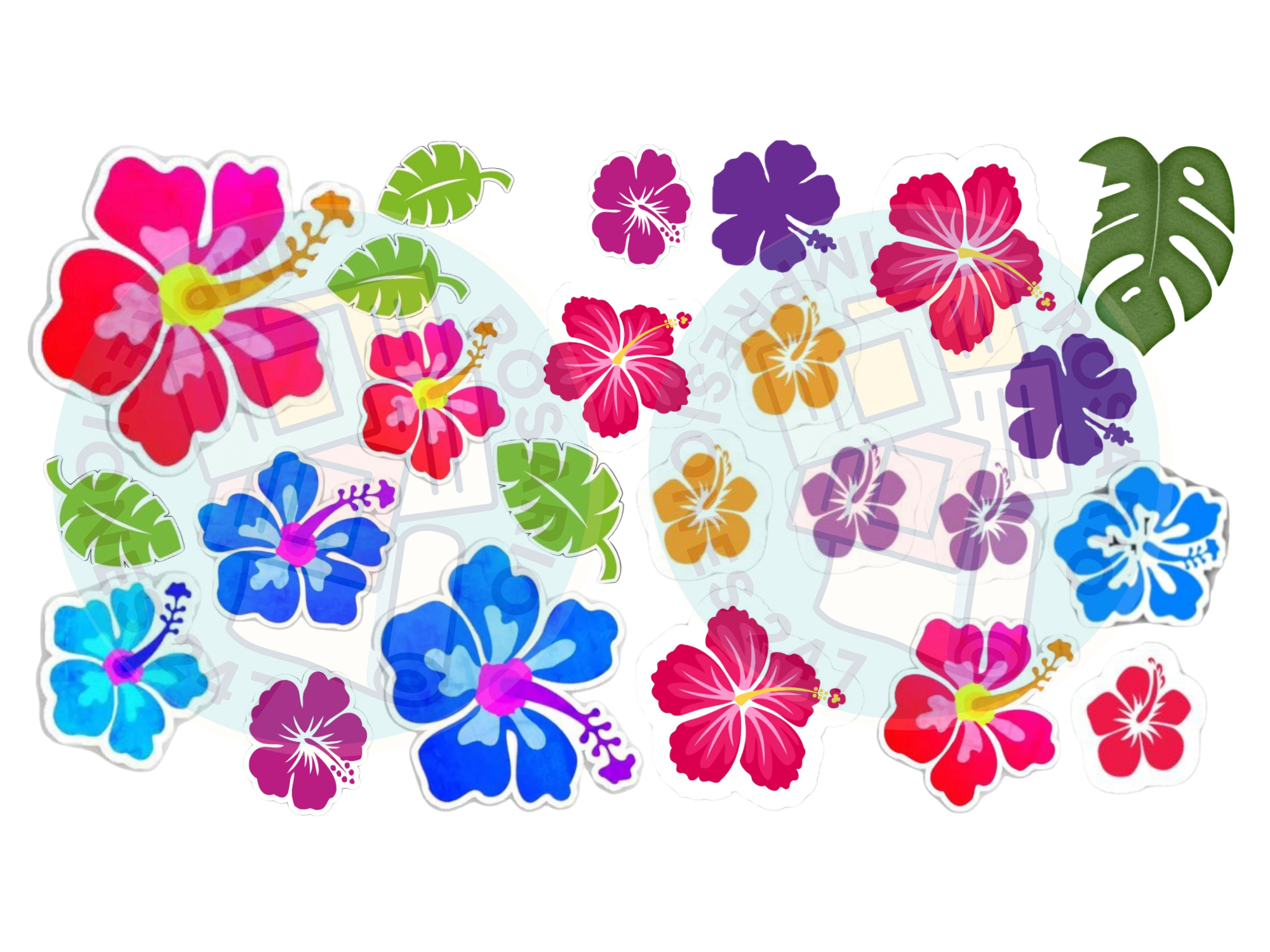 FLORES CON PISTILOS COLORES VARIOS COD.83