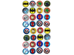 LOGOS SUPERHEROES COD.54