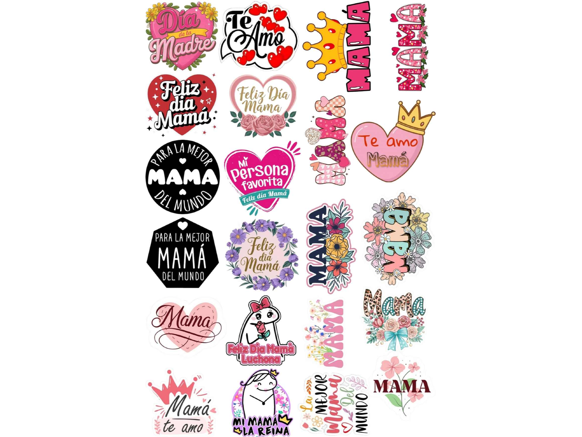 20X28CM DIA DE LA MADRE GRANDES  X22 COD. G61