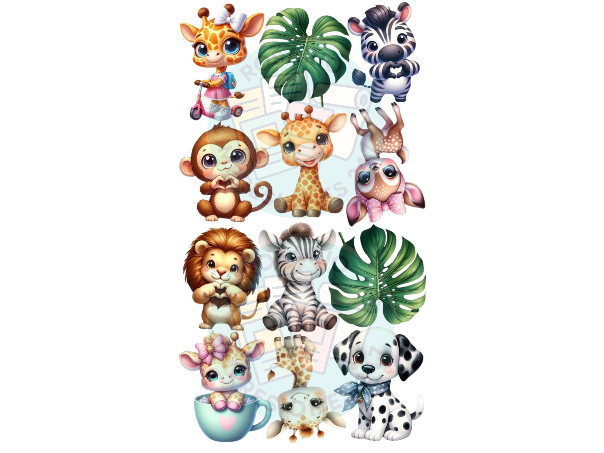 ANIMALES DEL BOSQUE COD.193