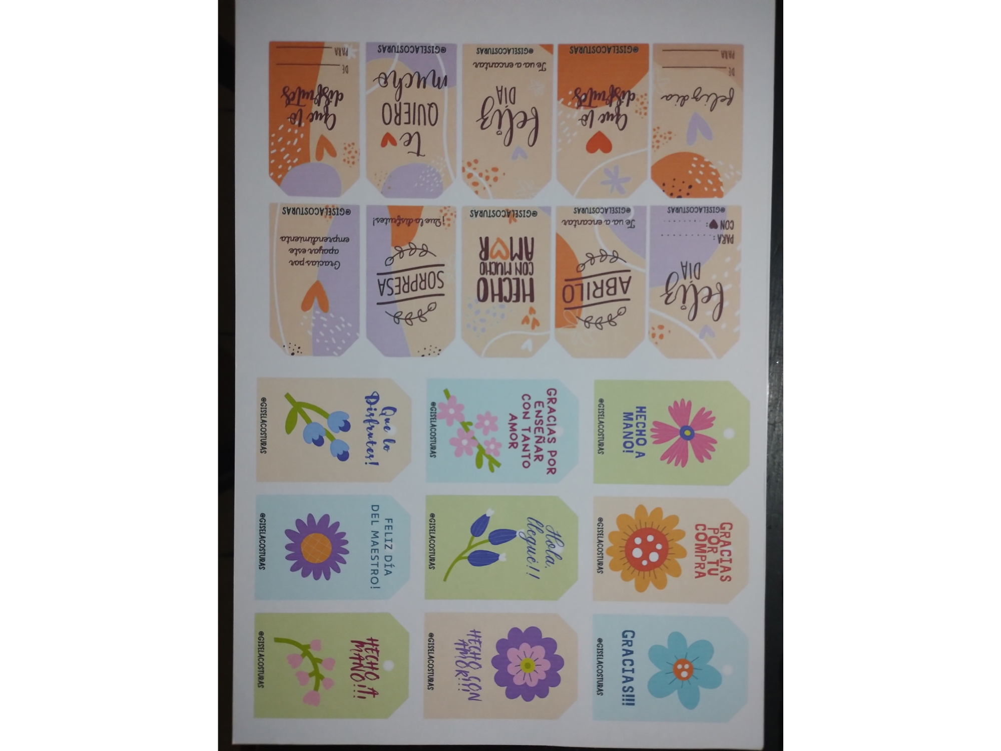 HOJA DE PAPEL FOTOGRÁFICO A4 230GR. PERSONALIZADO