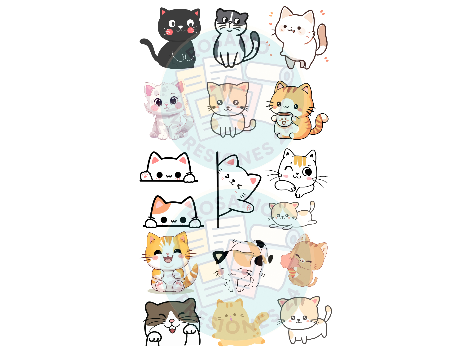 GATITOS MINIS Y MEDIANOS COD.241