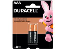 Pilas Duracell AAA x2unid