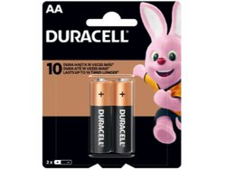 Pilas Duracell AA x2unid