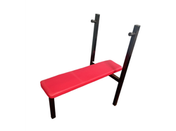 BANCO PRESS PLANO CON APOYA BARRAS